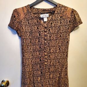 ANNA vintage floral dress